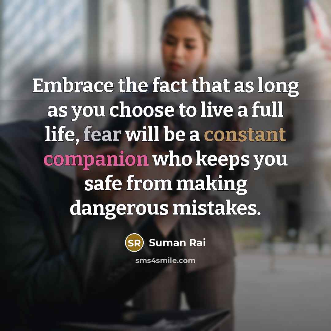 “Embrace the fact that as long as you choose to…” quote by Suman Rai