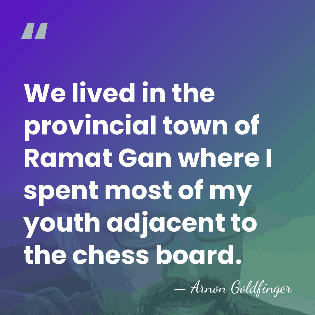 We lived in the provincial town of Ramat Gan where I spent&hellip; - Arnon Goldfinger