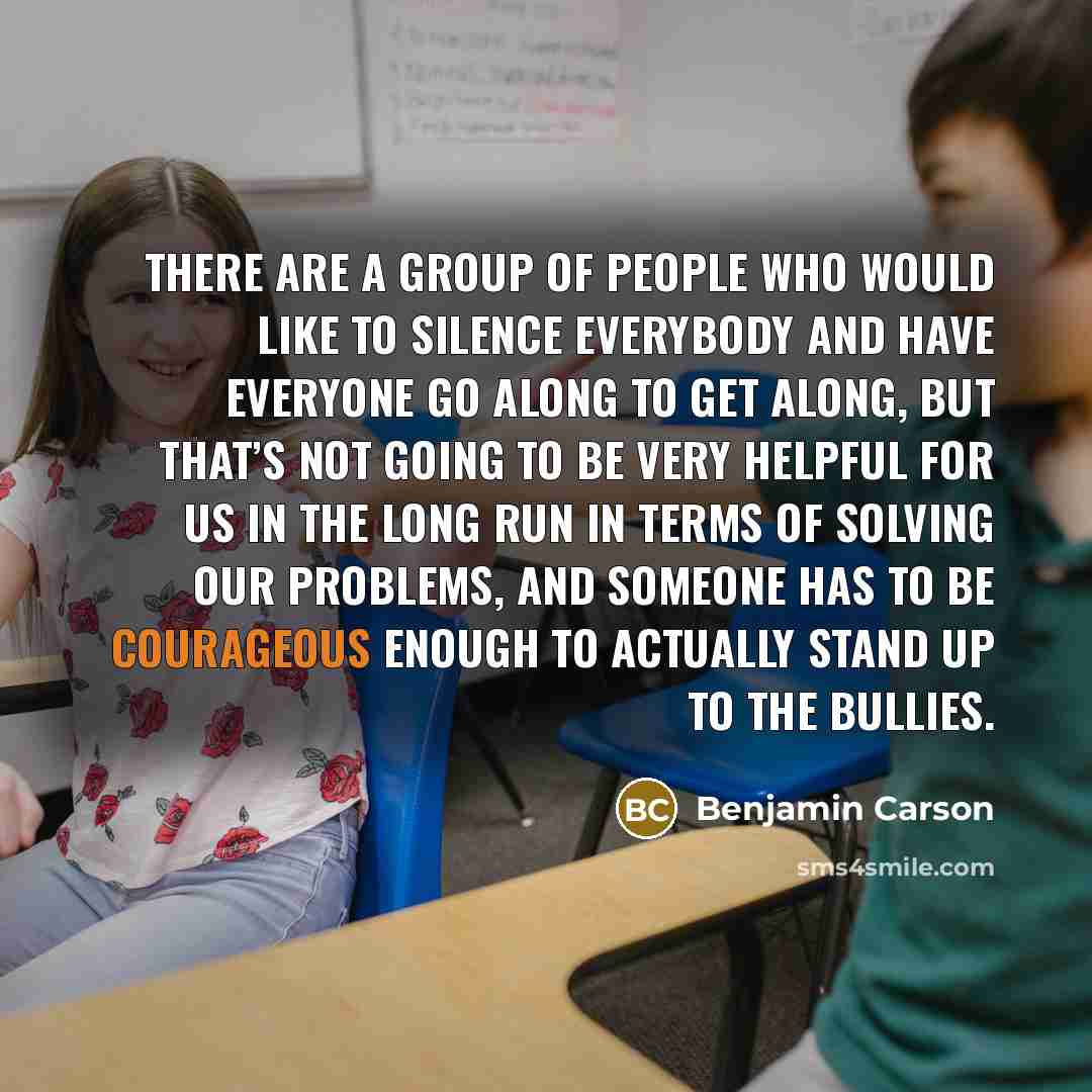 “There are a group of people who would like to…” quote by Benjamin Carson