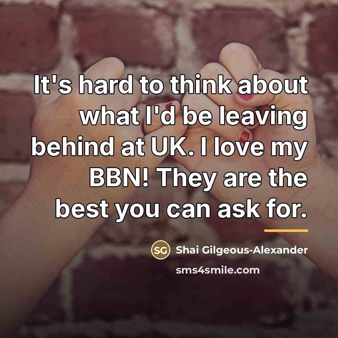 “It's hard to think about what I'd be leaving behind…” quote by Shai Gilgeous-Alexander