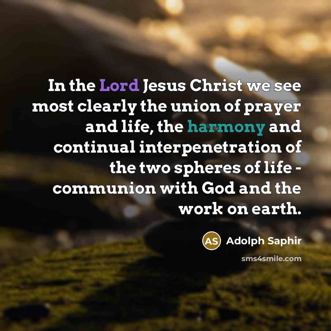 “In the Lord Jesus Christ we see most clearly the…” quote by Adolph Saphir