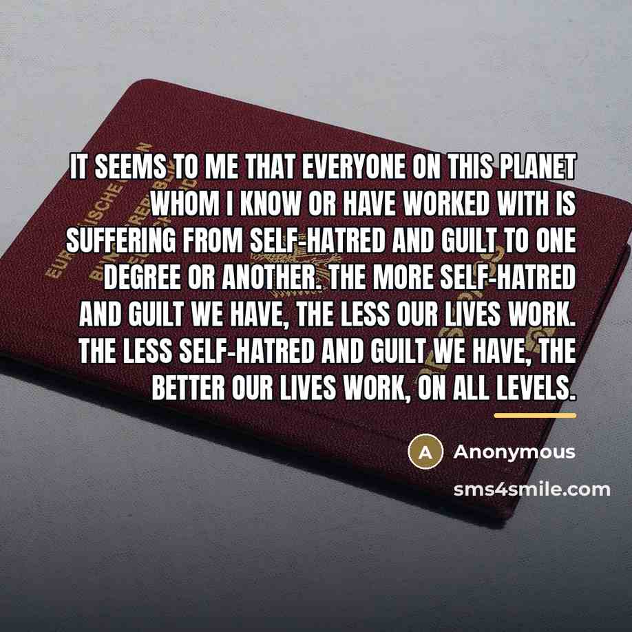 “It seems to me that everyone on this planet whom…” quote by Anonymous