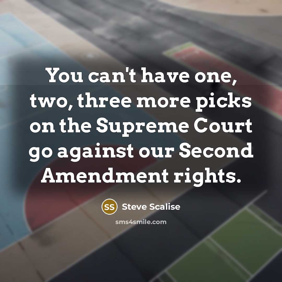 “You can't have one, two, three more picks on the…” quote by Steve Scalise