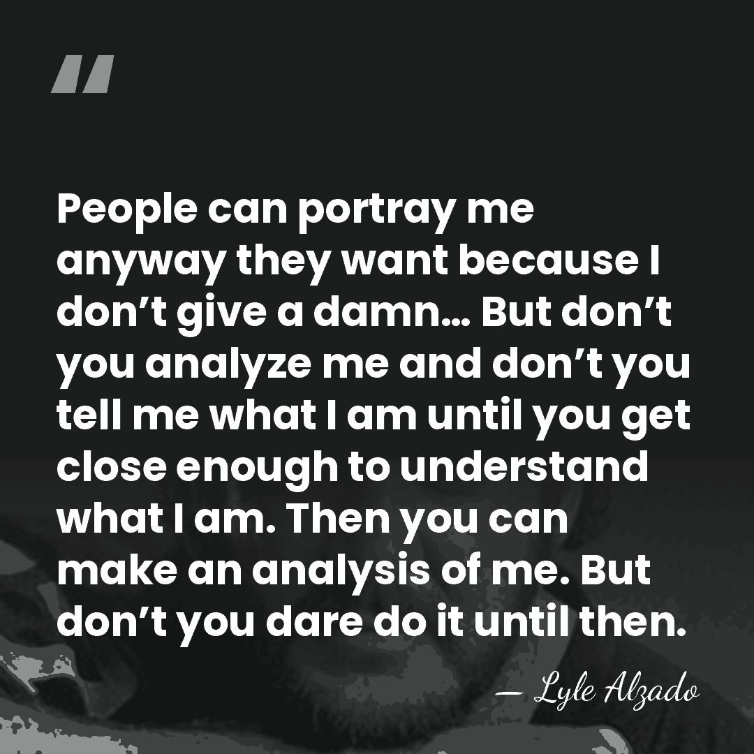 People can portray me anyway they want because I don’t give a&hellip; - Lyle Alzado
