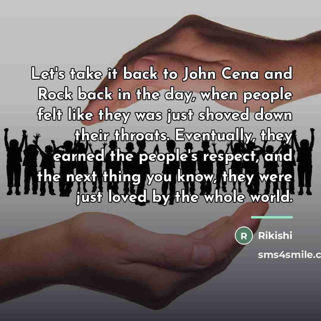 “Let's take it back to John Cena and Rock back…” quote by Rikishi