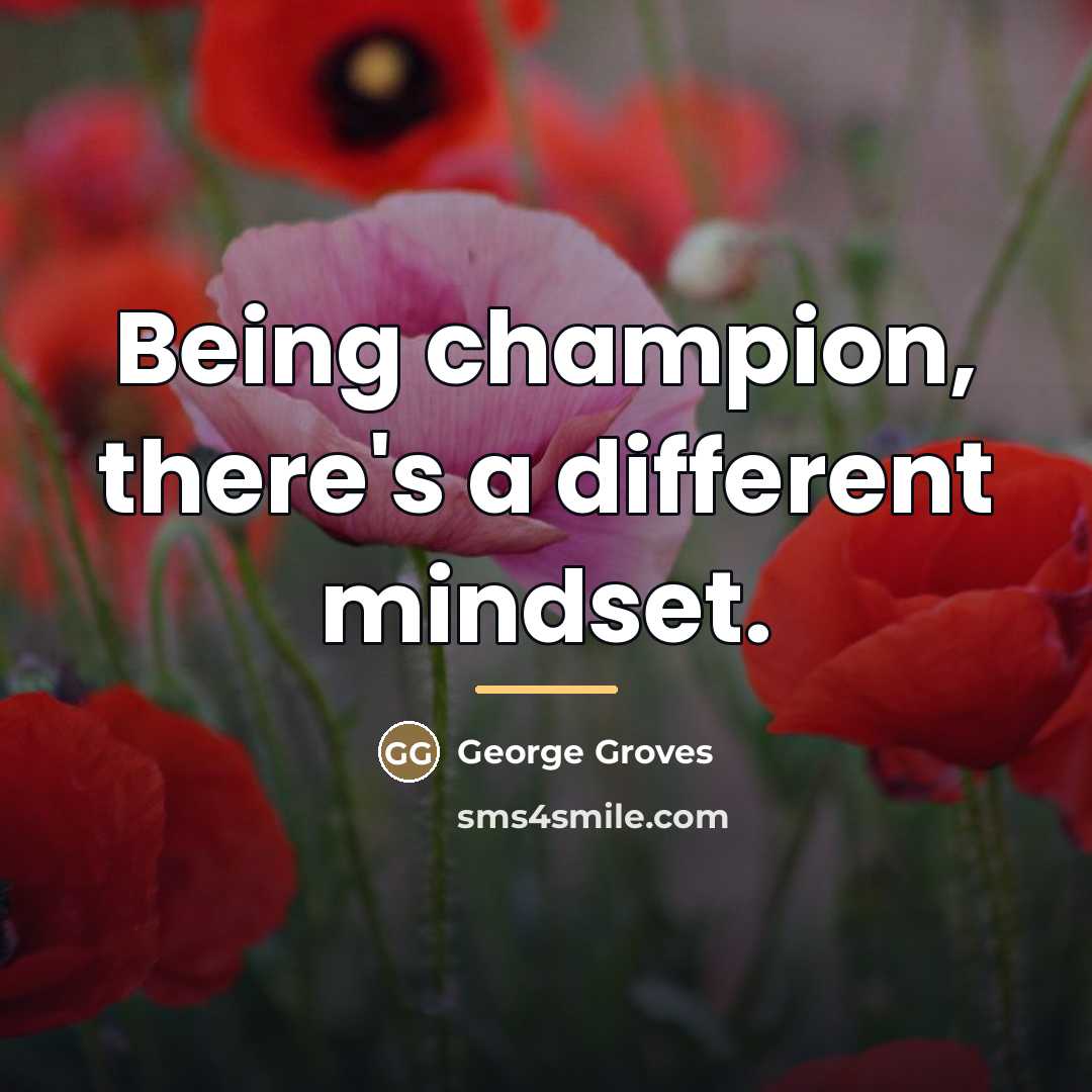 “Being champion, there's a different mindset.…” quote by George Groves