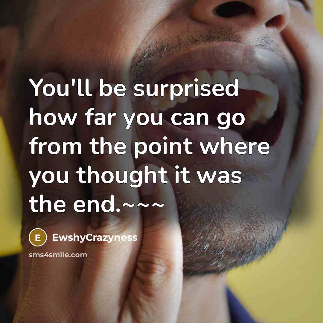 “You'll be surprised how far you can go from the…” quote by EwshyCrazyness