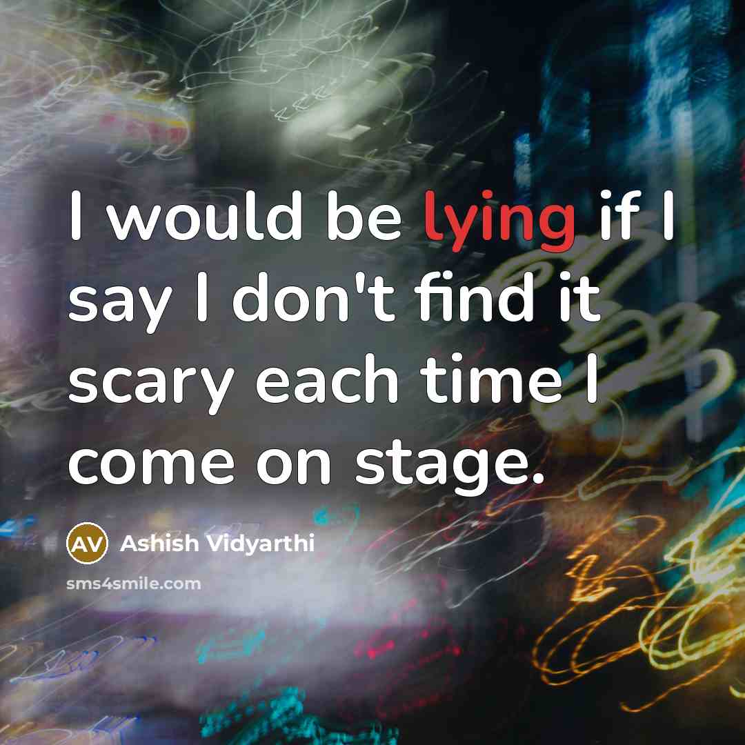 “I would be lying if I say I don't find…” quote by Ashish Vidyarthi