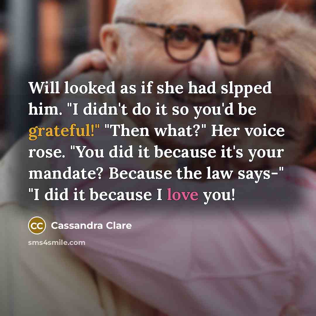 “Will looked as if she had slpped him. "I didn't…” quote by Cassandra Clare