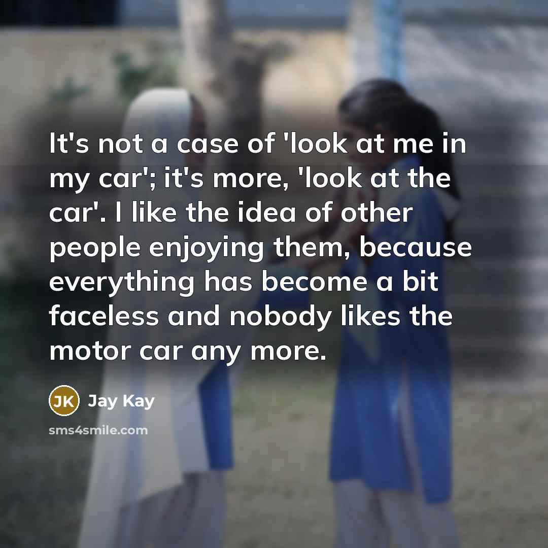 “It's not a case of 'look at me in my…” quote by Jay Kay