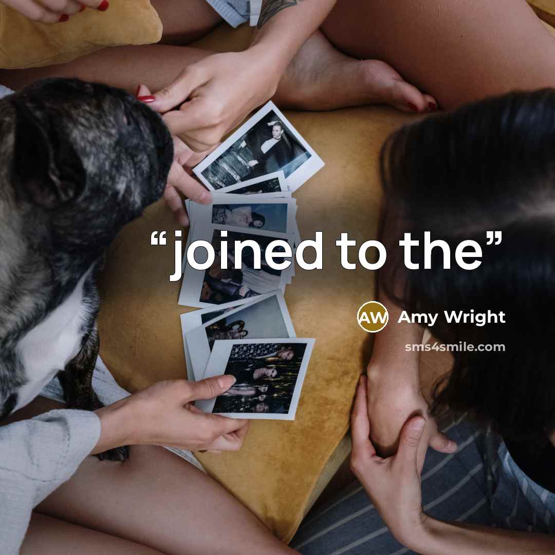 “joined to the” quote by Amy Wright