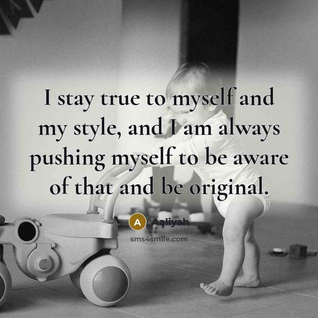 “I stay true to myself and my style, and I…” quote by Aaliyah