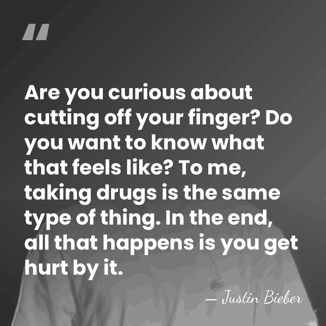 Are you curious about cutting off your finger? Do you want to&hellip; - Justin Bieber