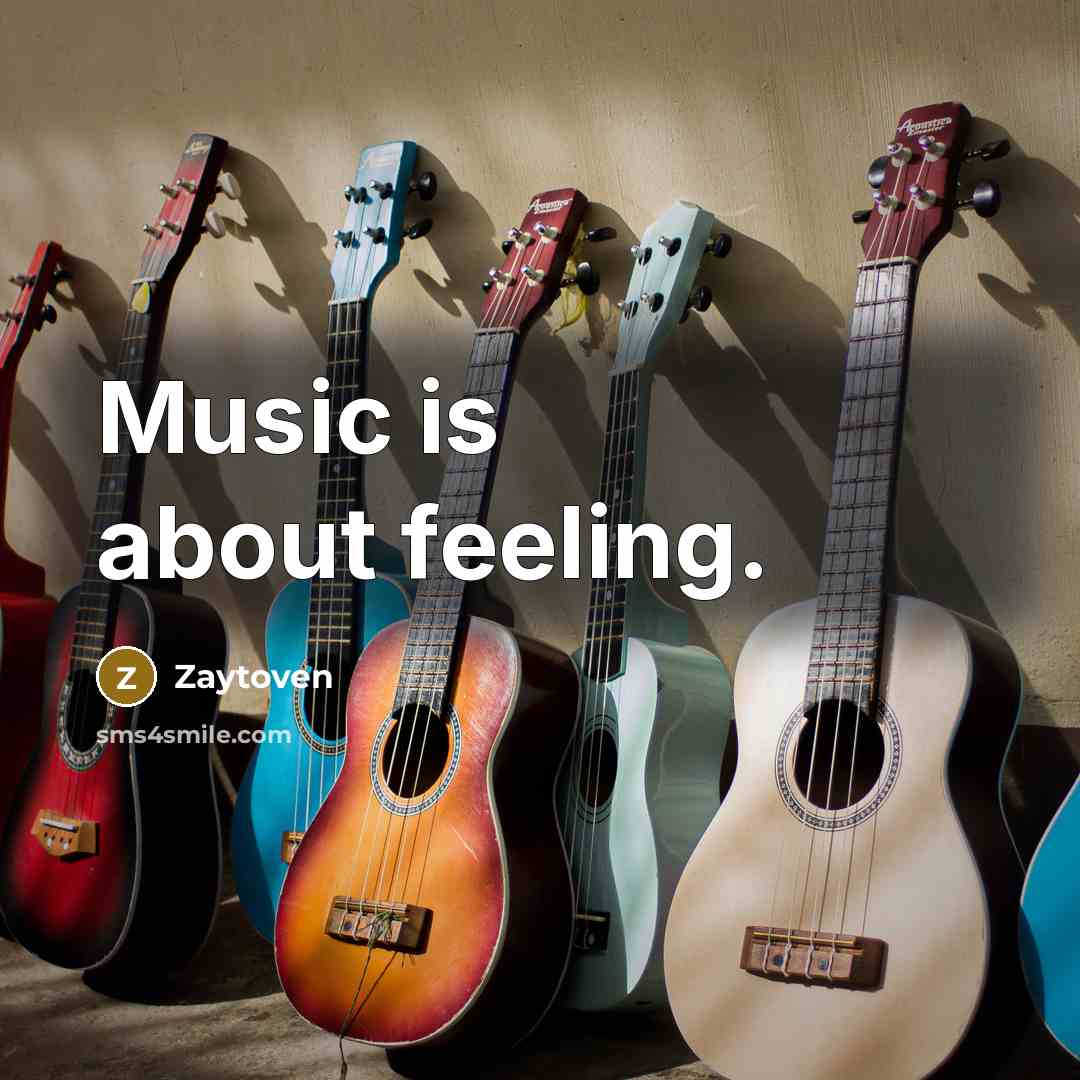 “Music is about feeling.…” quote by Zaytoven