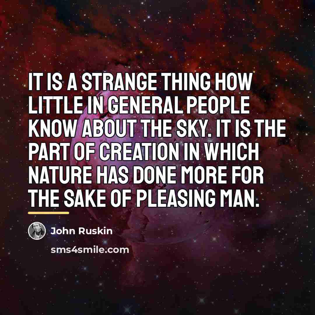 “It is a strange thing how little in general people…” quote by John Ruskin