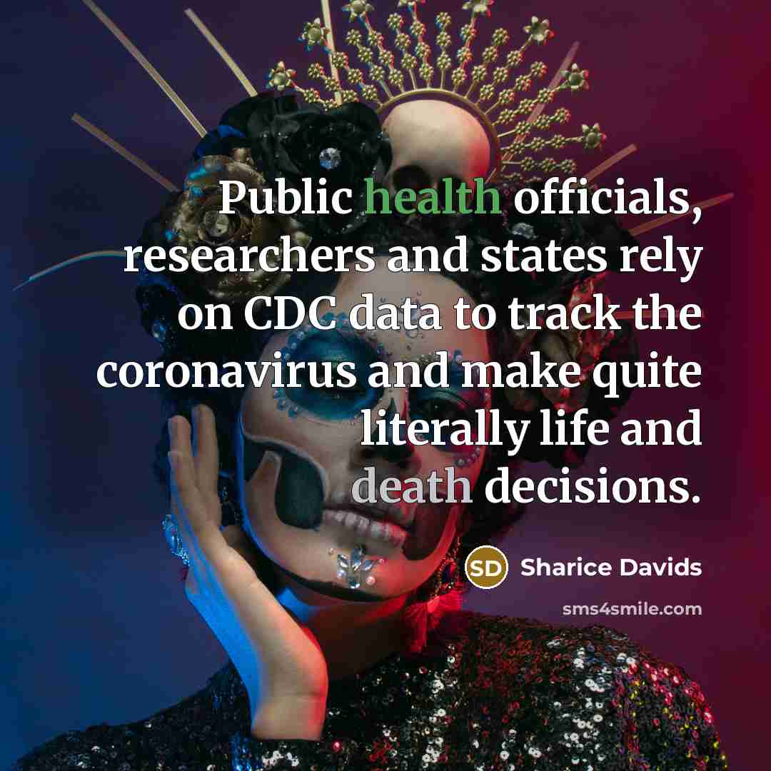 “Public health officials, researchers and states rely on CDC data…” quote by Sharice Davids