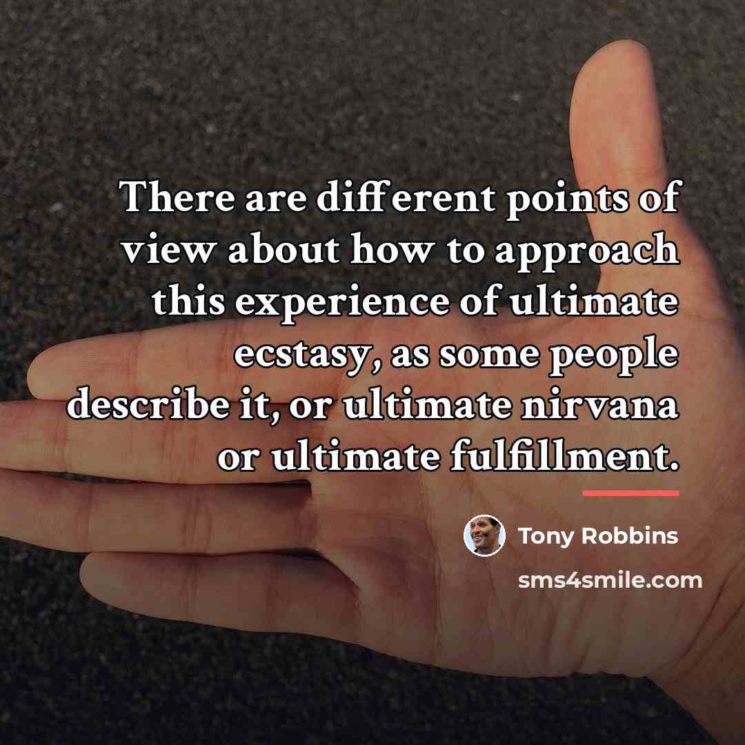 “There are different points of view about how to approach…” quote by Tony Robbins