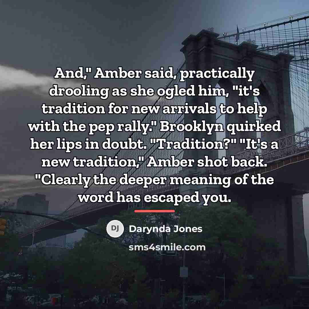 “And," Amber said, practically drooling as she ogled him, "it's…” quote by Darynda Jones
