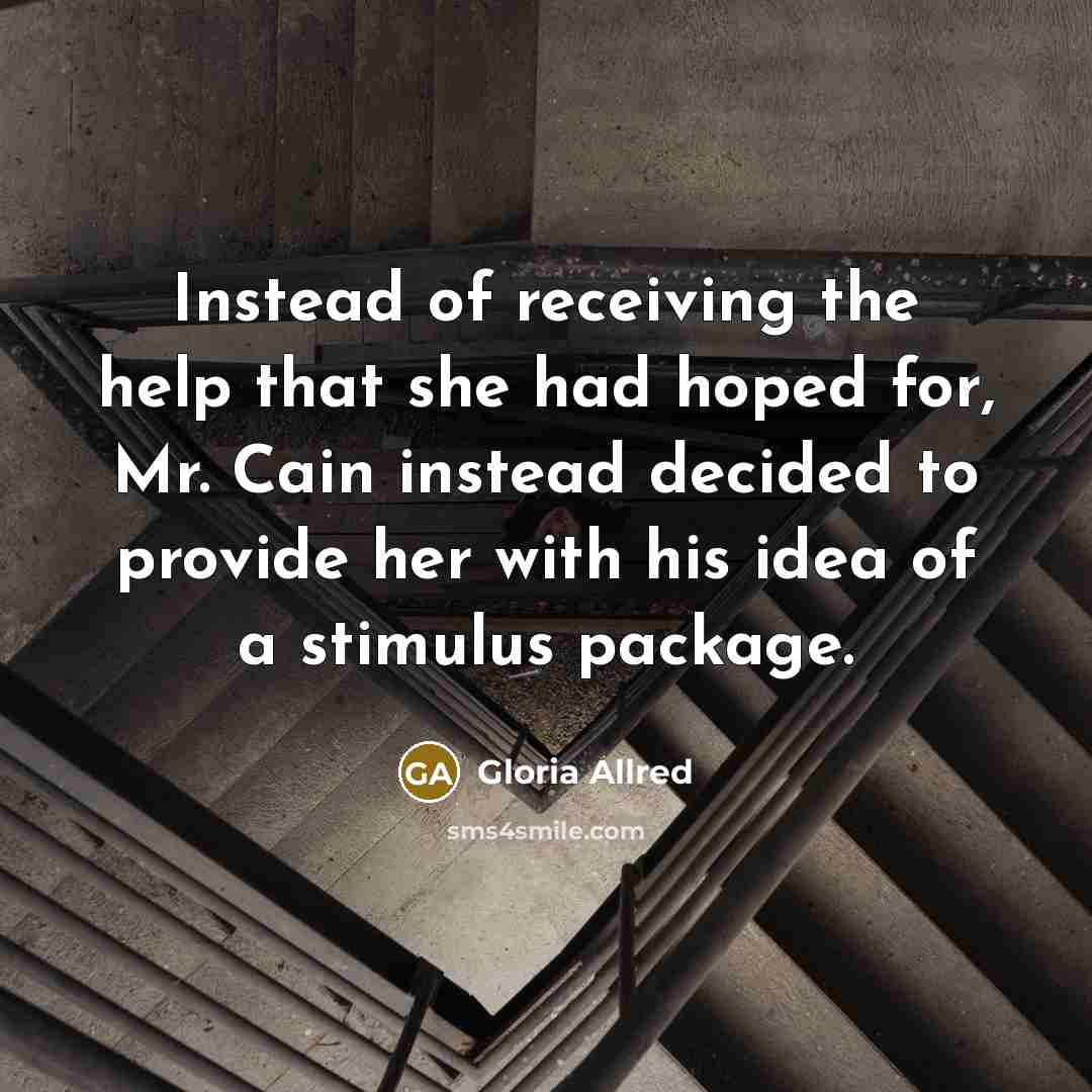 “Instead of receiving the help that she had hoped for,…” quote by Gloria Allred