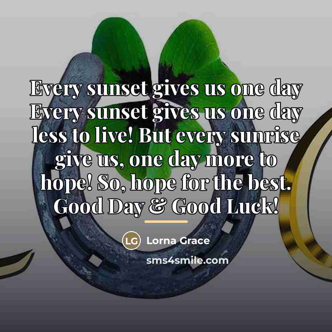 “Every sunset gives us one day Every sunset gives us…” quote by Lorna Grace