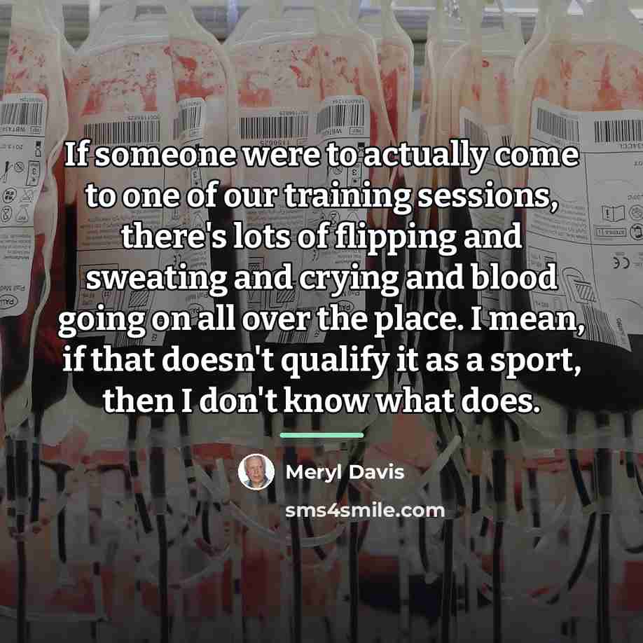 “If someone were to actually come to one of our…” quote by Meryl Davis