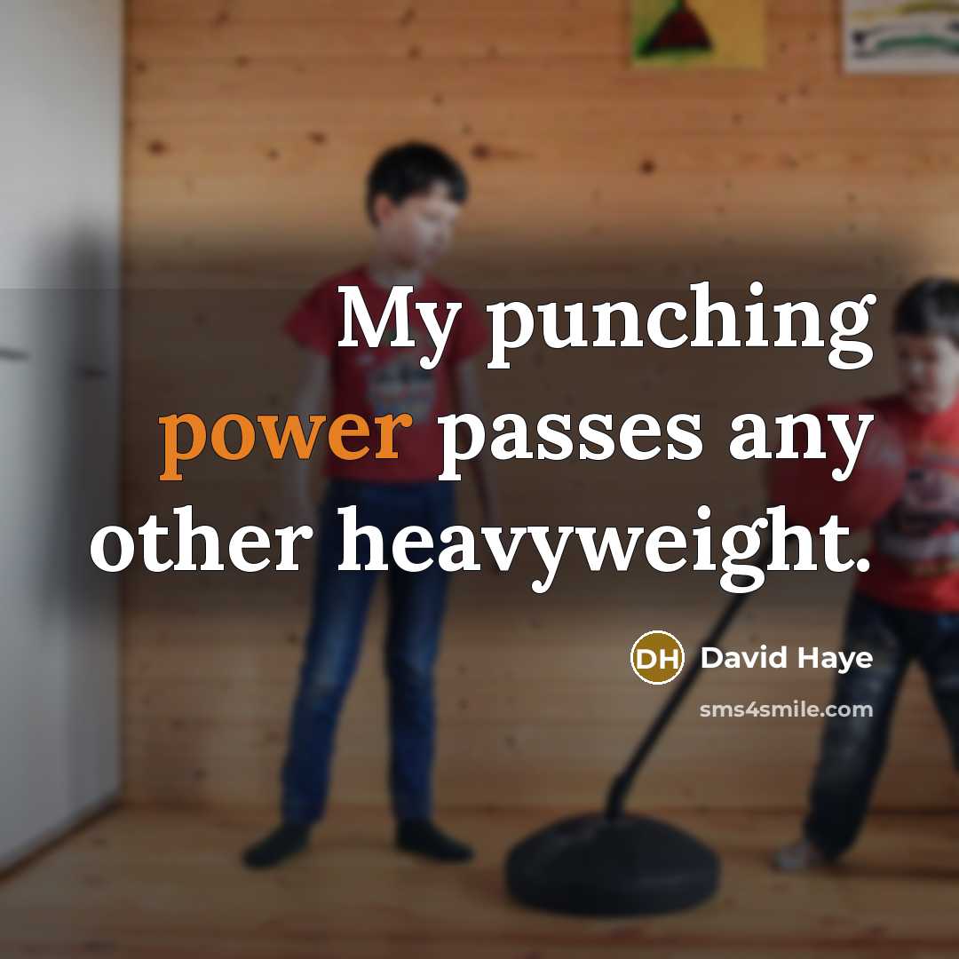 “My punching power passes any other heavyweight.…” quote by David Haye