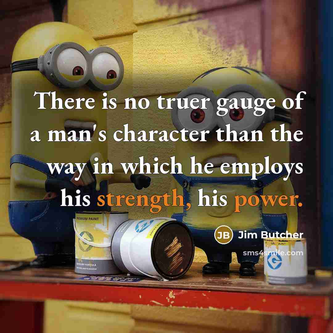 “There is no truer gauge of a man's character than…” quote by Jim Butcher
