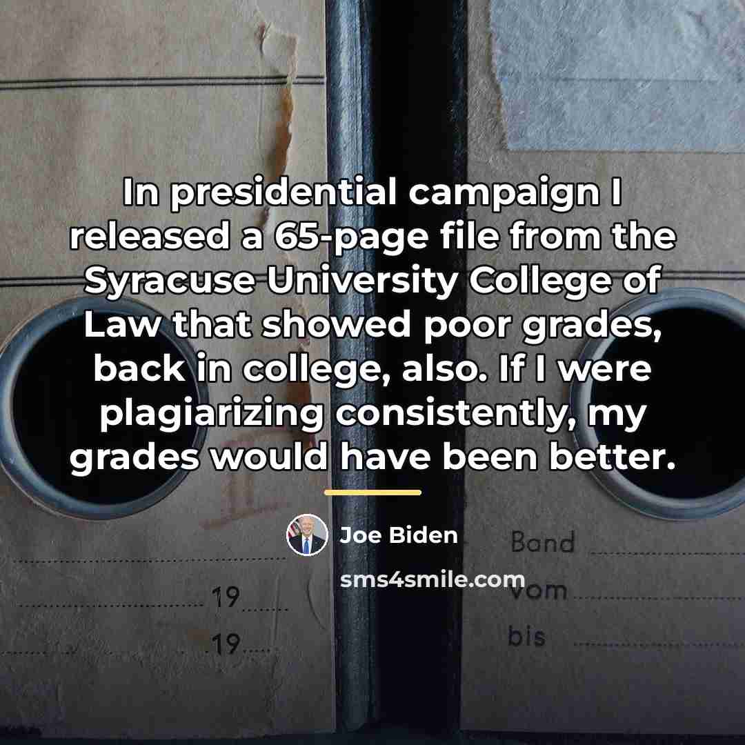 “In presidential campaign I released a 65-page file from the…” quote by Joe Biden