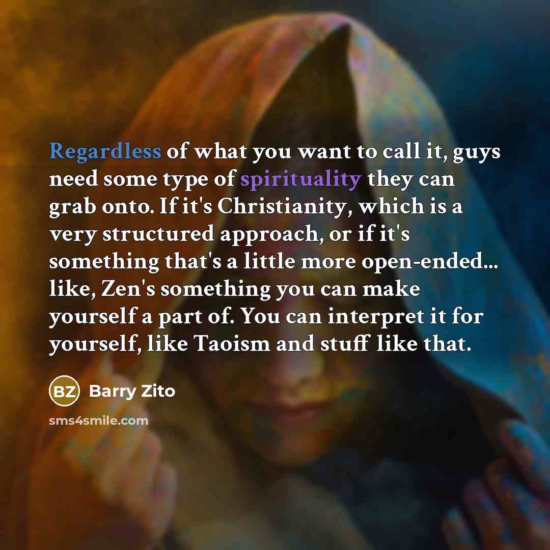 “Regardless of what you want to call it, guys need…” quote by Barry Zito