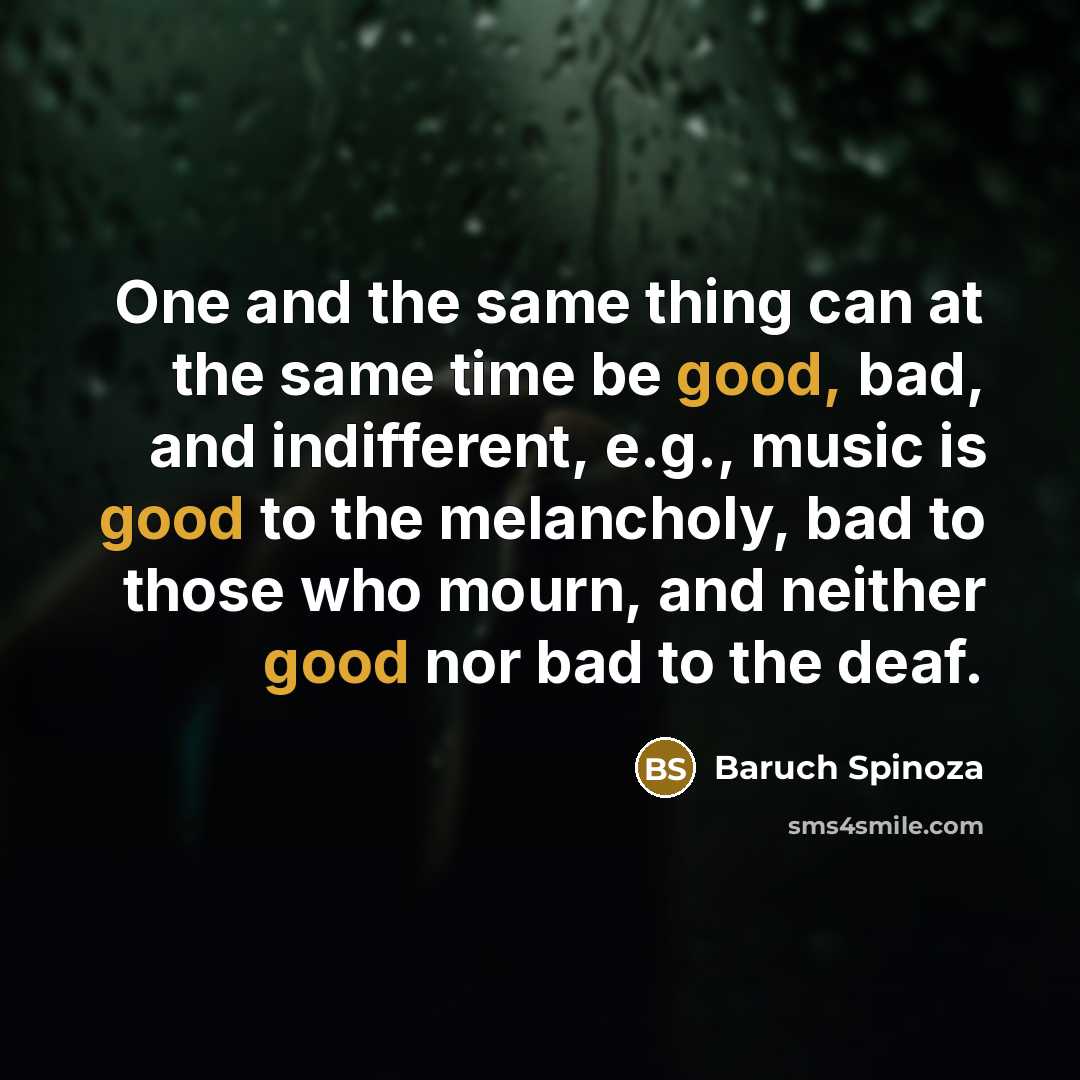 “One and the same thing can at the same time…” quote by Baruch Spinoza