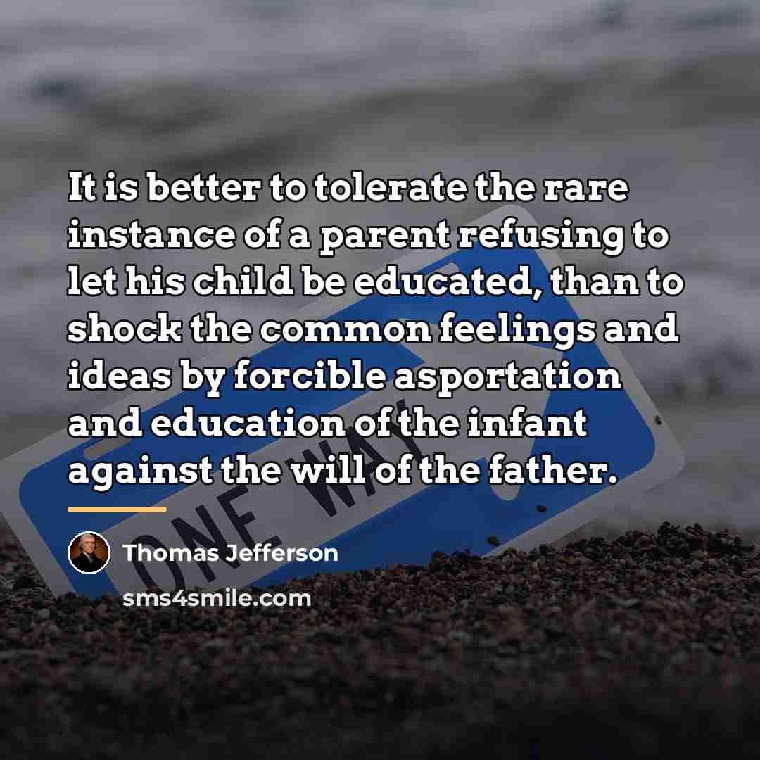“It is better to tolerate the rare instance of a…” quote by Thomas Jefferson