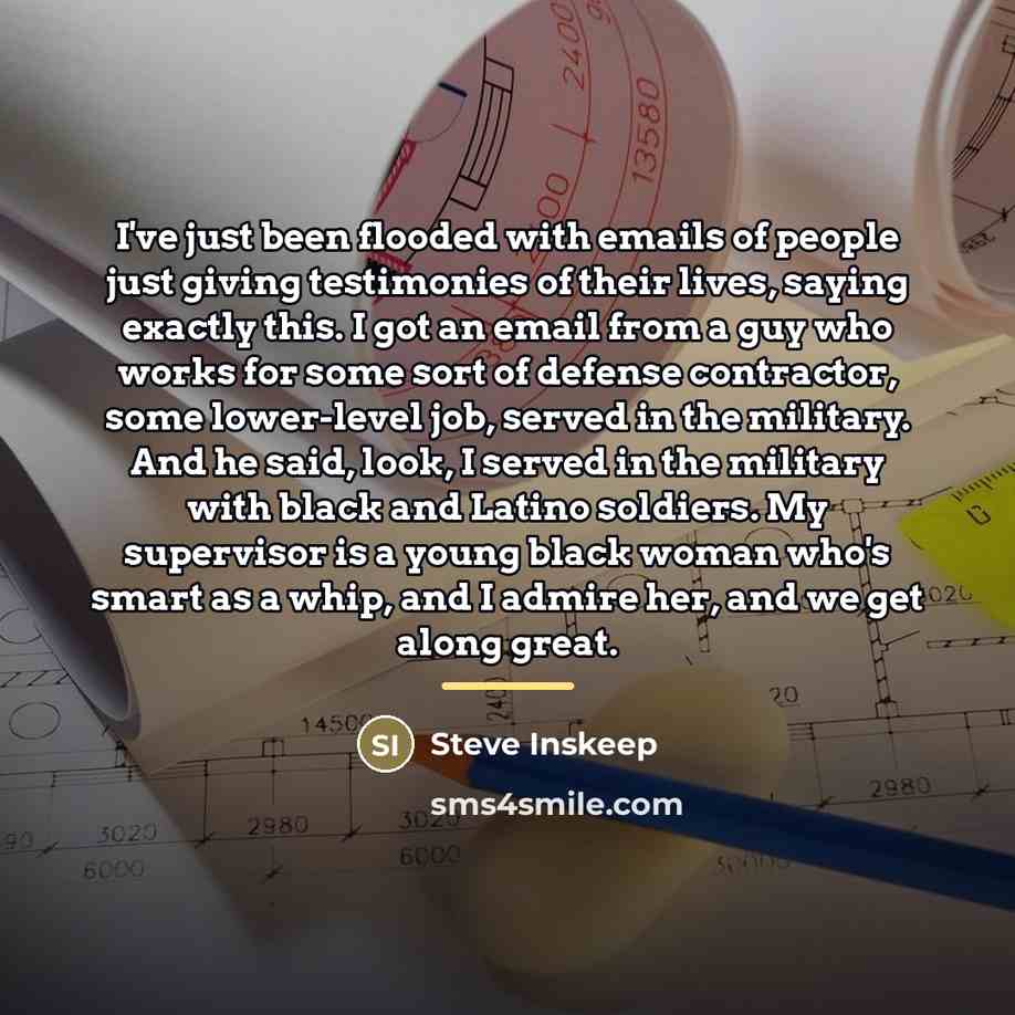 “I've just been flooded with emails of people just giving…” quote by Steve Inskeep