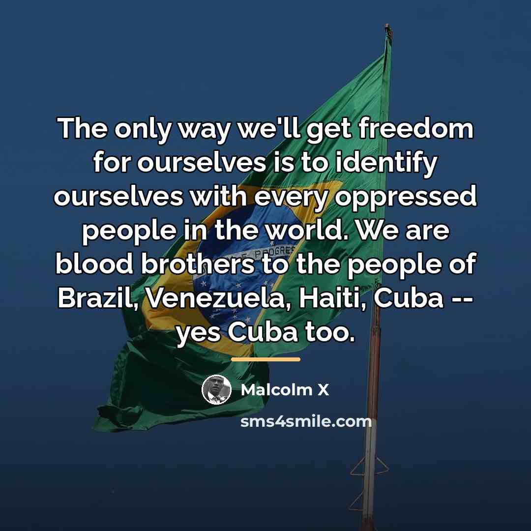 “The only way we'll get freedom for ourselves is to…” quote by Malcolm X