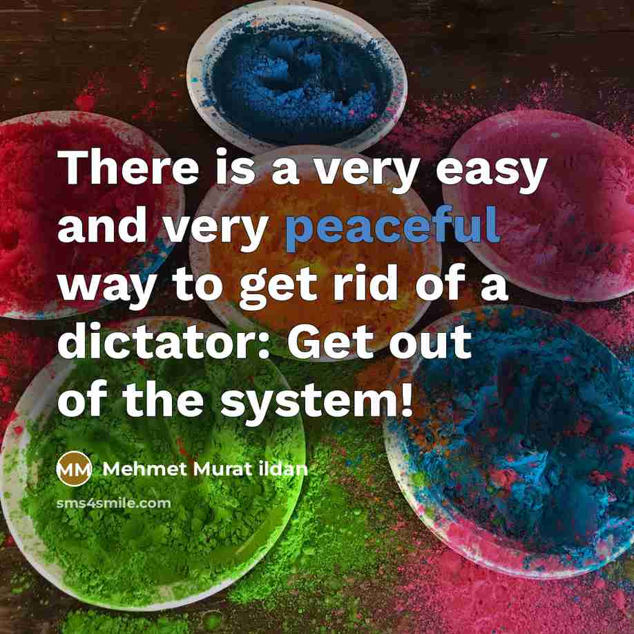 “There is a very easy and very peaceful way to…” quote by Mehmet Murat Ildan