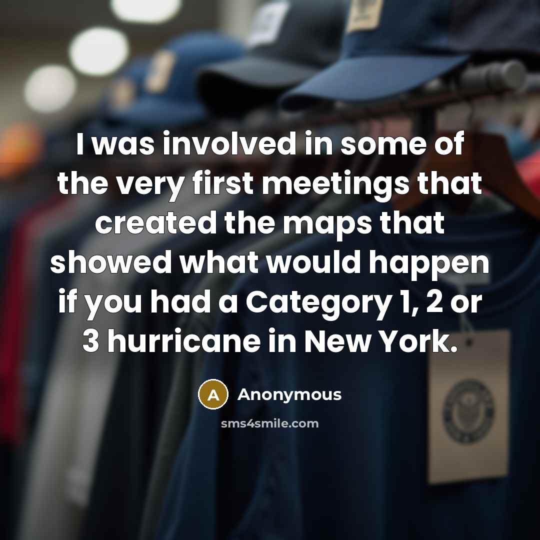 “I was involved in some of the very first meetings…” quote by Anonymous