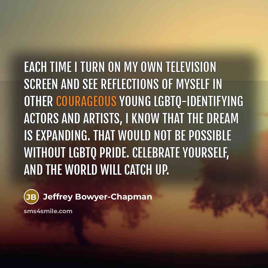 “Each time I turn on my own television screen and…” quote by Jeffrey Bowyer-Chapman