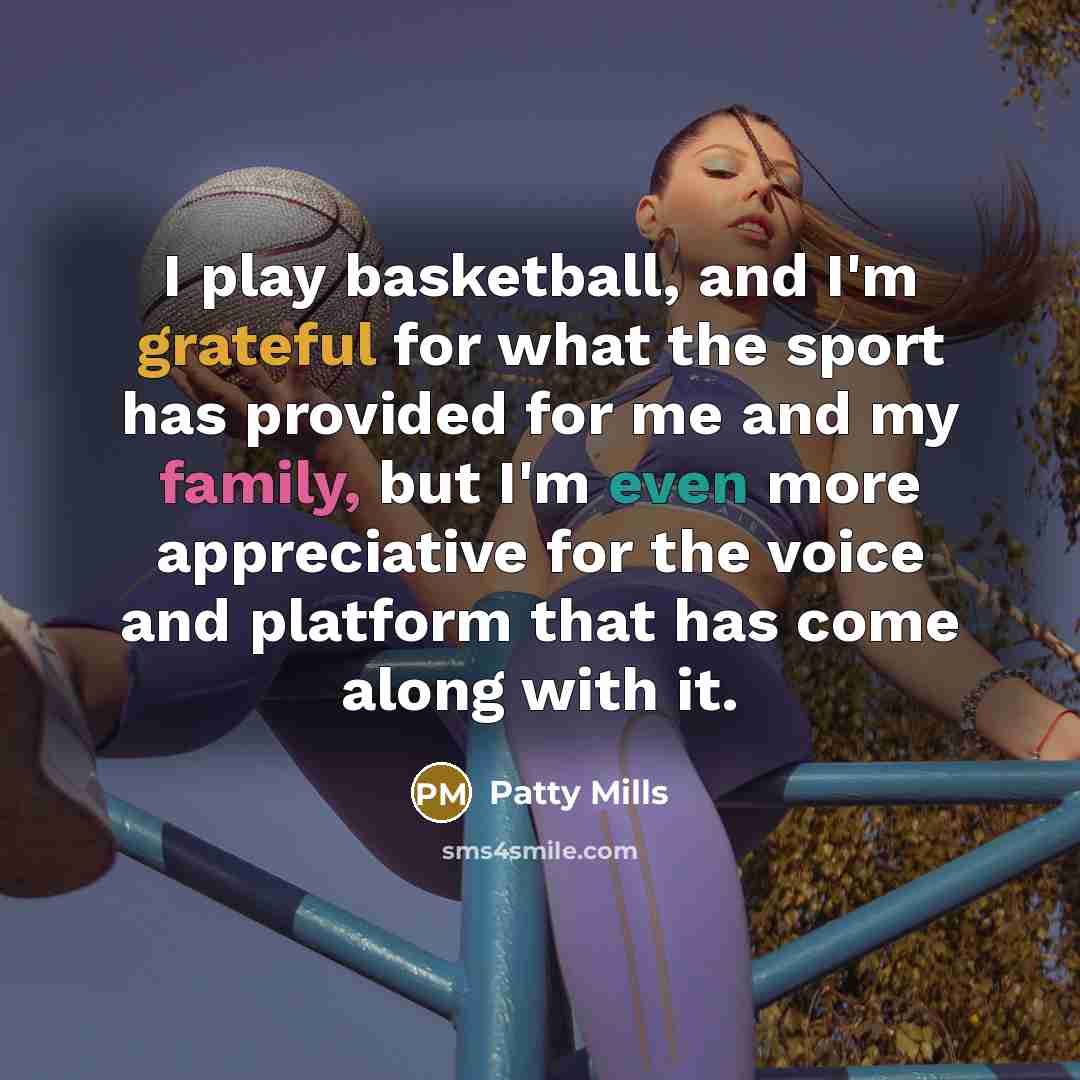“I play basketball, and I'm grateful for what the sport…” quote by Patty Mills