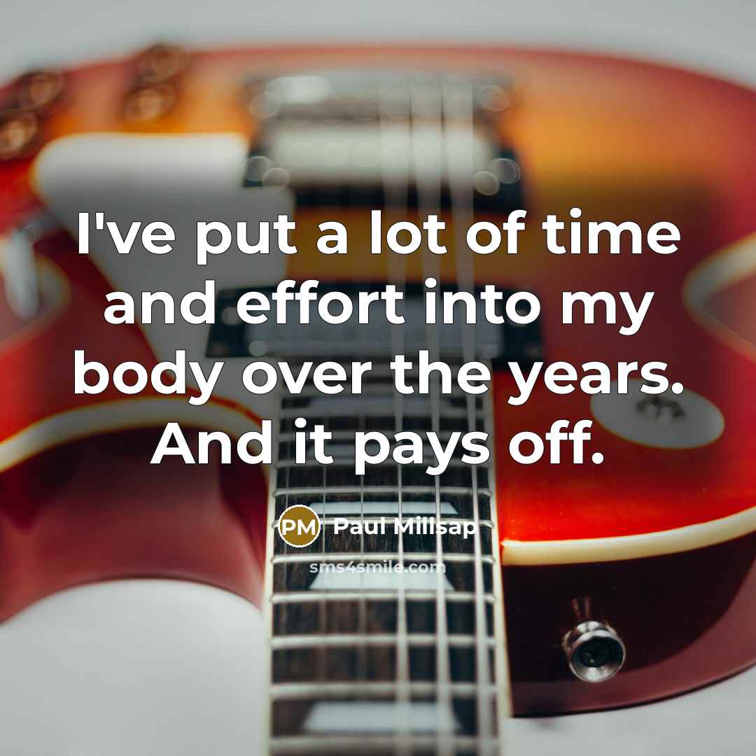 “I've put a lot of time and effort into my…” quote by Paul Millsap