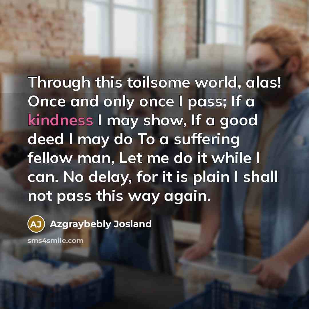 “Through this toilsome world, alas! Once and only once I…” quote by Azgraybebly Josland