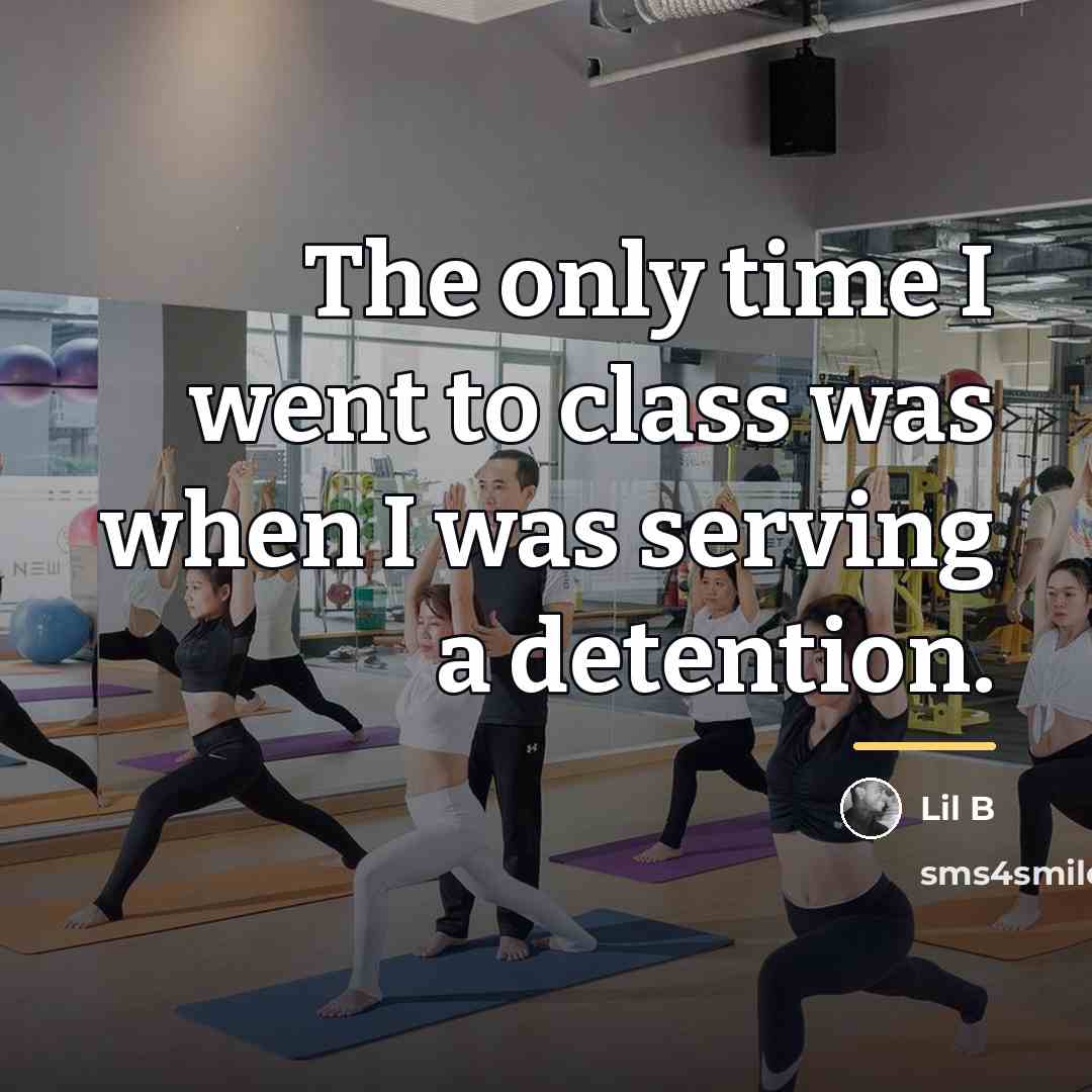 “The only time I went to class was when I…” quote by Lil B