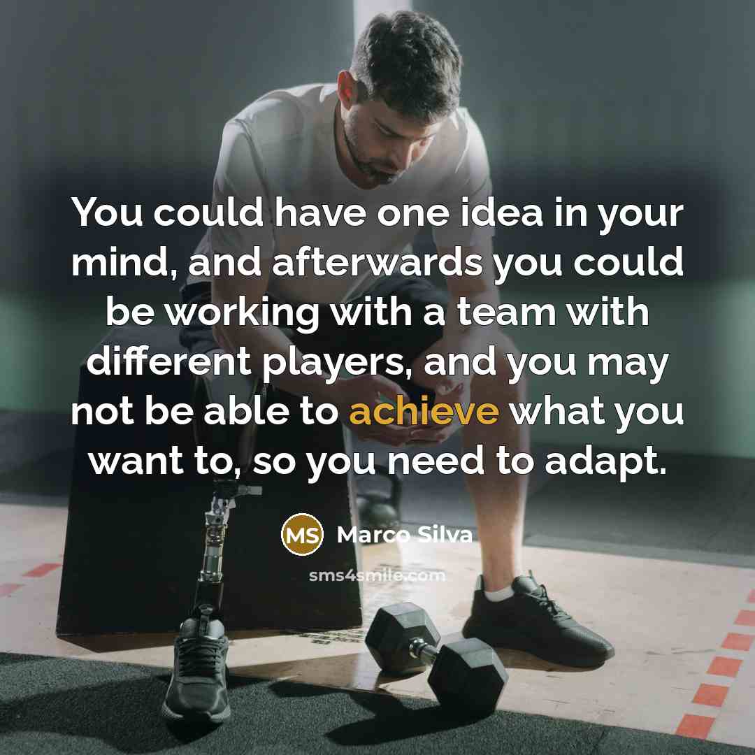 “You could have one idea in your mind, and afterwards…” quote by Marco Silva