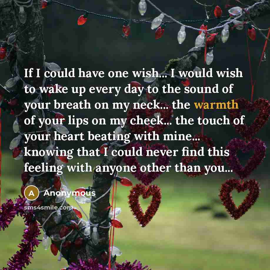 “If I could have one wish... I would wish to…” quote by Anonymous