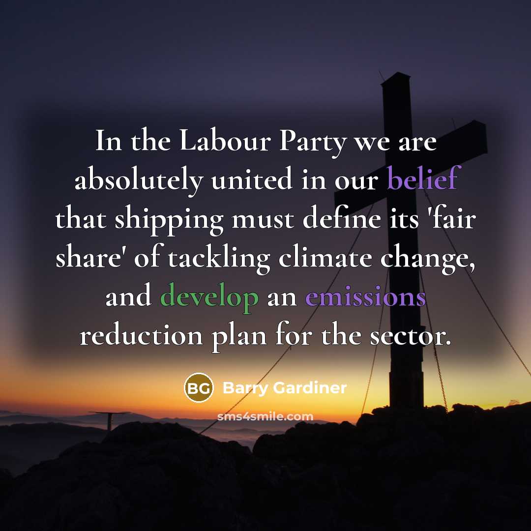 “In the Labour Party we are absolutely united in our…” quote by Barry Gardiner