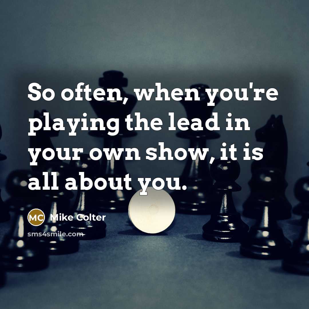 “So often, when you're playing the lead in your own…” quote by Mike Colter