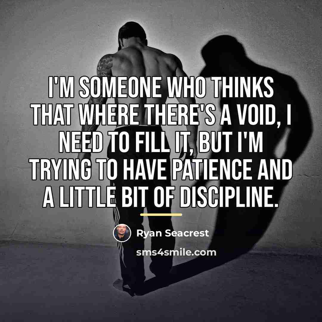 “I'm someone who thinks that where there's a void, I…” quote by Ryan Seacrest