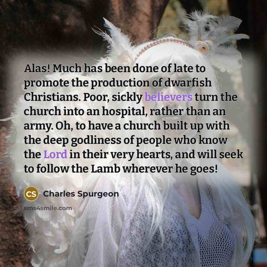“Alas! Much has been done of late to promote the…” quote by Charles Spurgeon