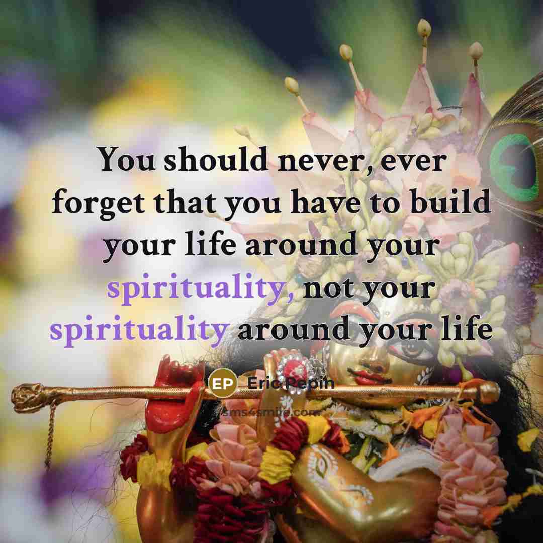 “You should never, ever forget that you have to build…” quote by Eric Pepin