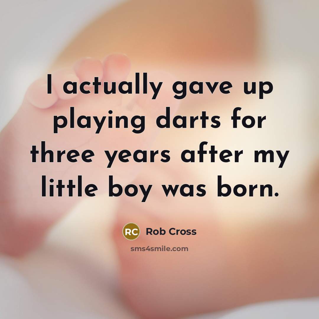 “I actually gave up playing darts for three years after…” quote by Rob Cross
