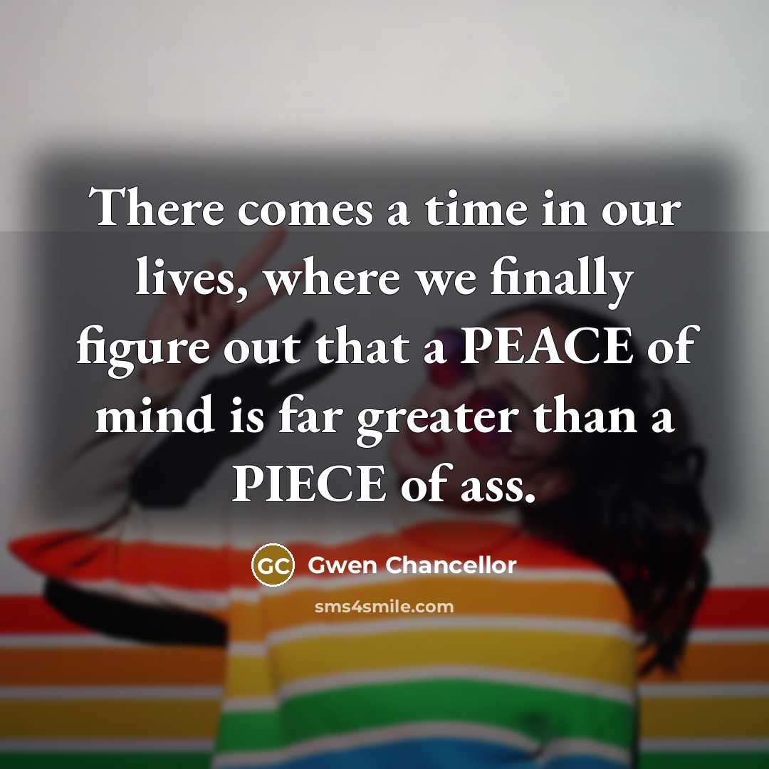 “There comes a time in our lives, where we finally…” quote by Gwen Chancellor