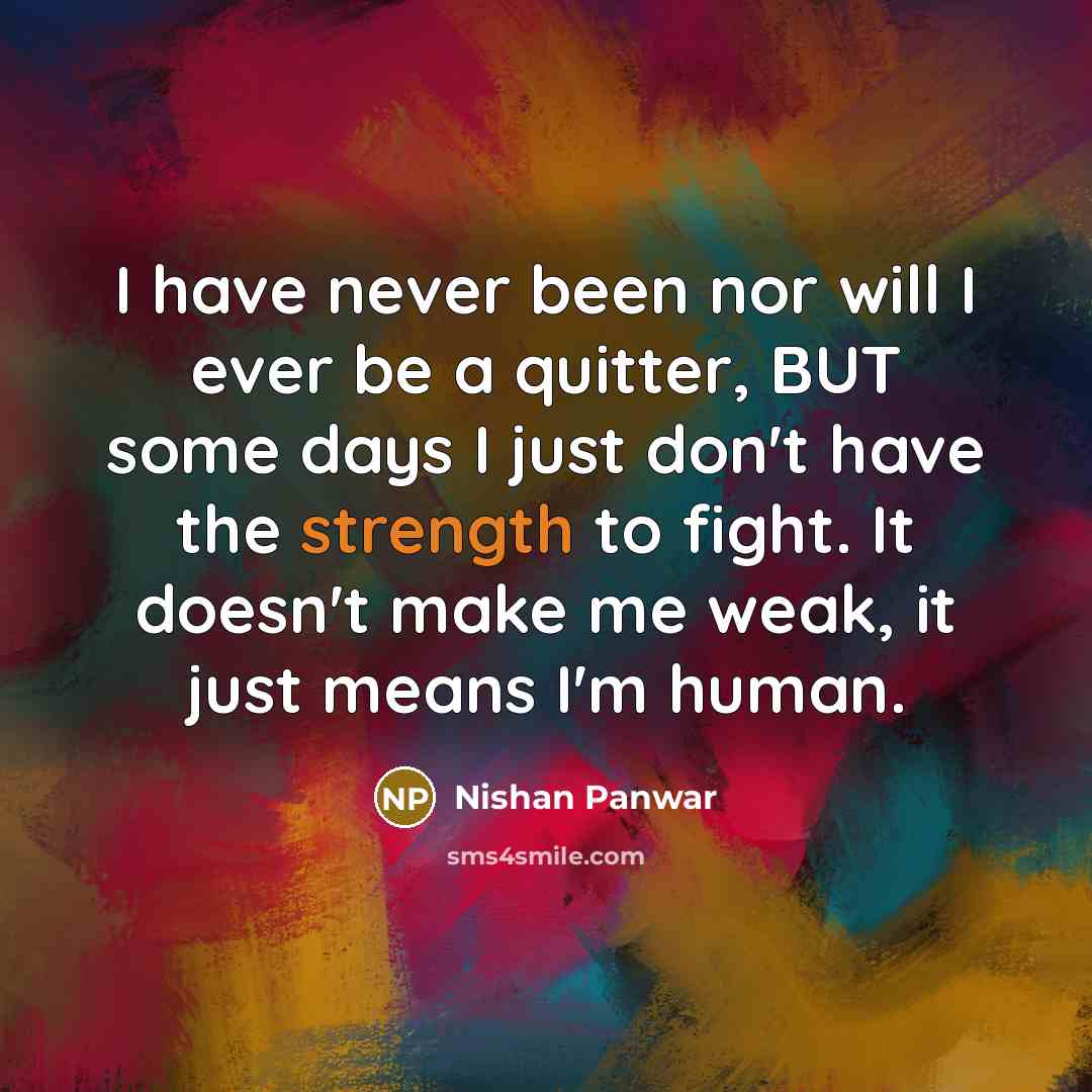 “I have never been nor will I ever be a…” quote by Nishan Panwar